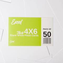 Flash Cards 6x4 Blank