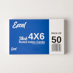 Flash Cards 6x4 Ruled