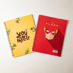 A4 3 Subject Spiral Notebook