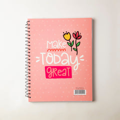 A4 250 Page Spiral Notebook