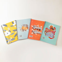 A4 160 Page Spiral Notebook