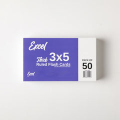 Flash Card 3x5 Ruled