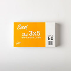 Flash Cards 3x5 Blank