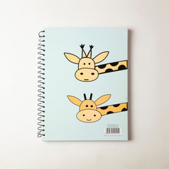A4 250 Page Spiral Notebook